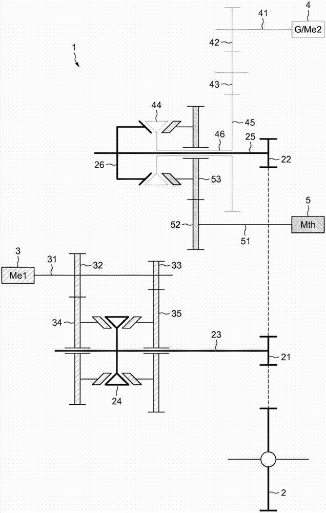 Hybrid drive system