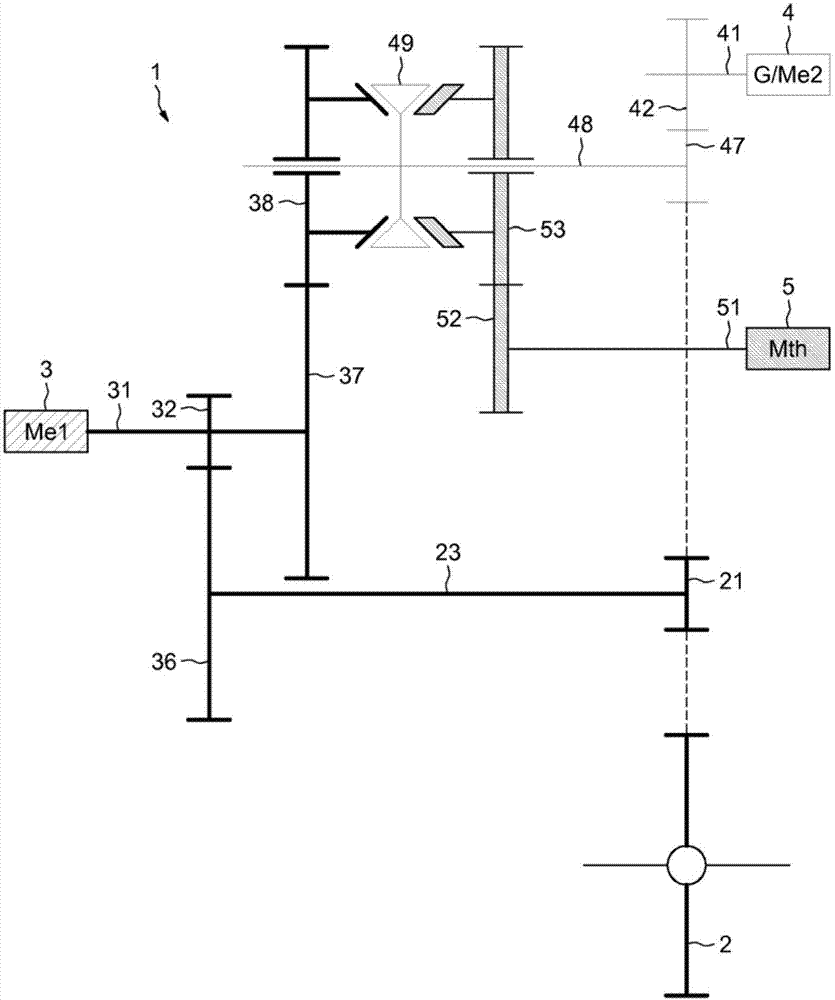 Hybrid drive system