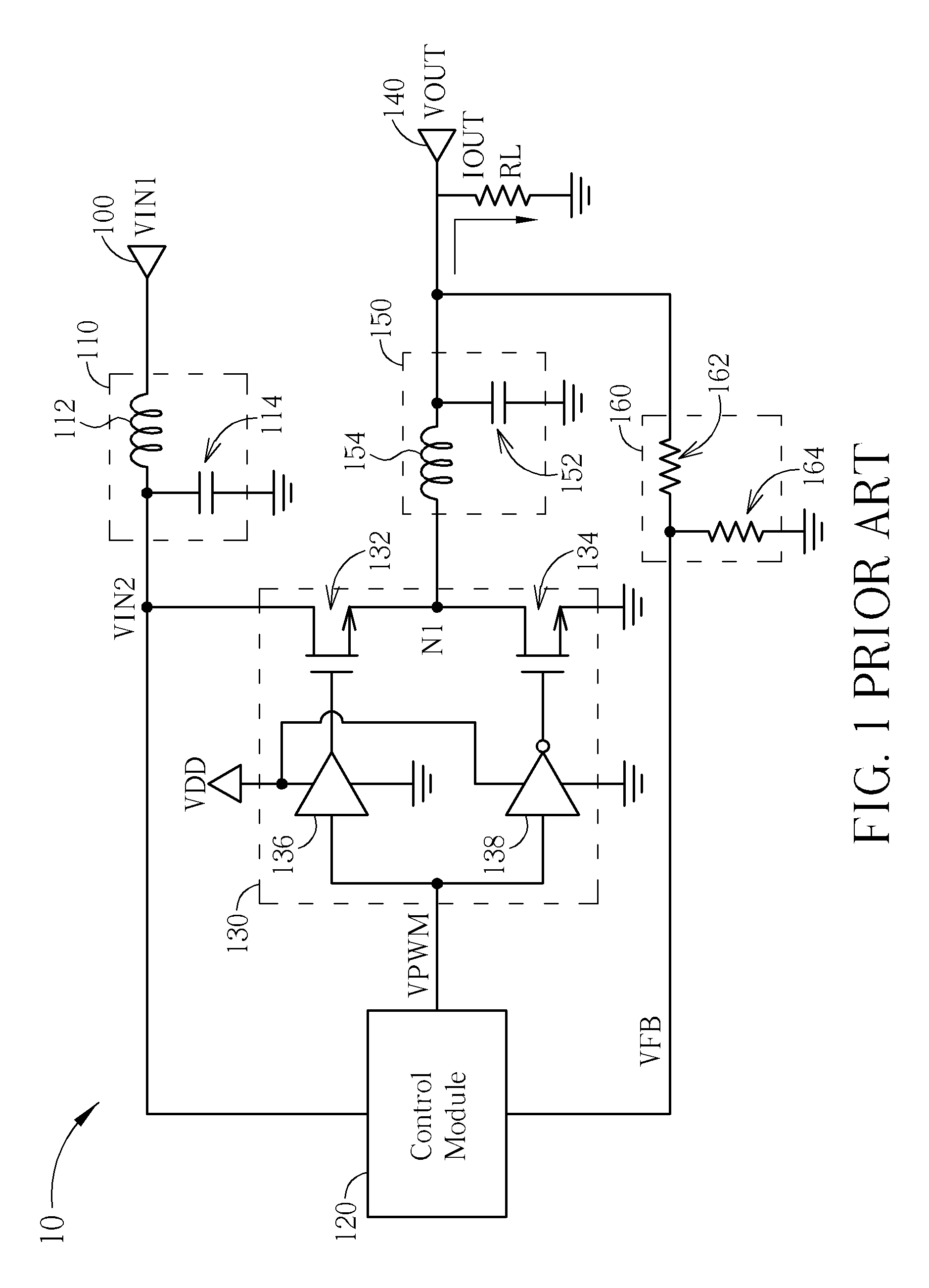 Control Device for DC-DC Converter and Related DC-DC Converter