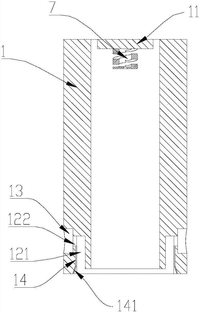 Structure for rapidly replacing battery