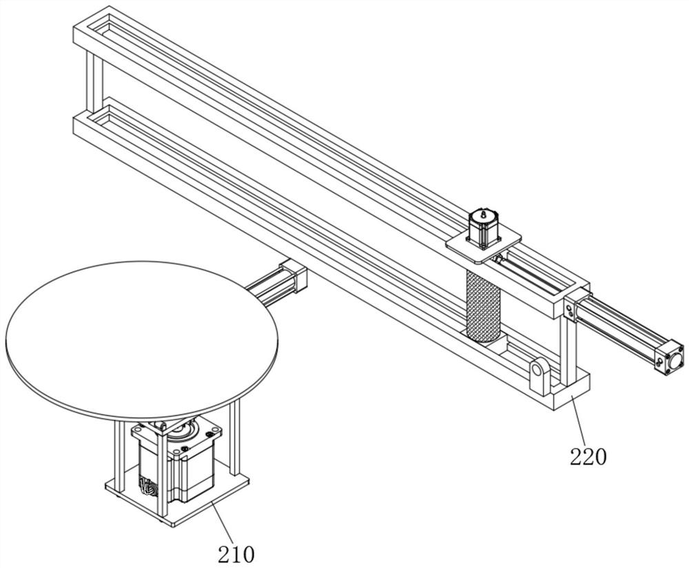 Corner grinding machine for tempered glass production based on rotary adjustment