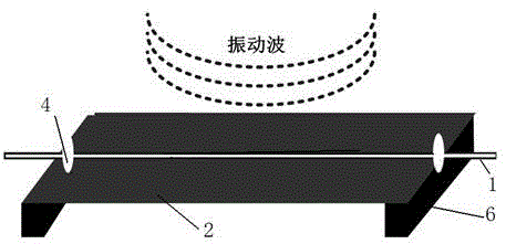 High-sensitivity metal baseband armored vibration sensing optical cable