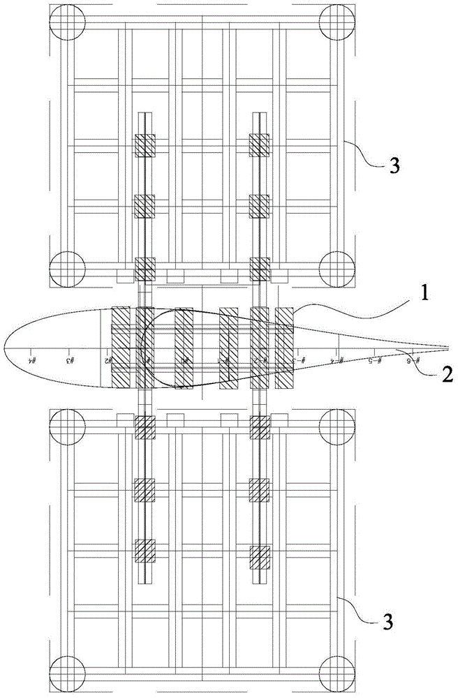 A rudder blade installation tool