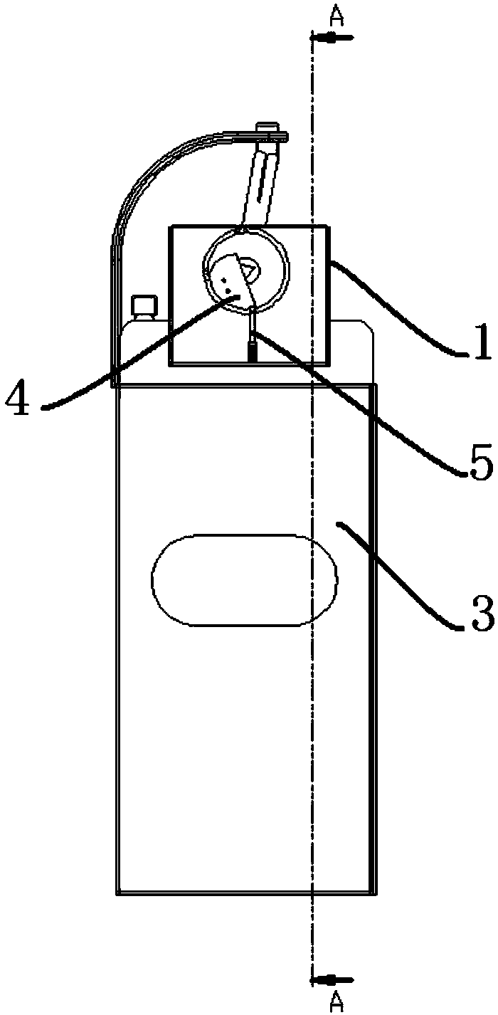 High voltage isolation switchgear cable chamber door interlocking device