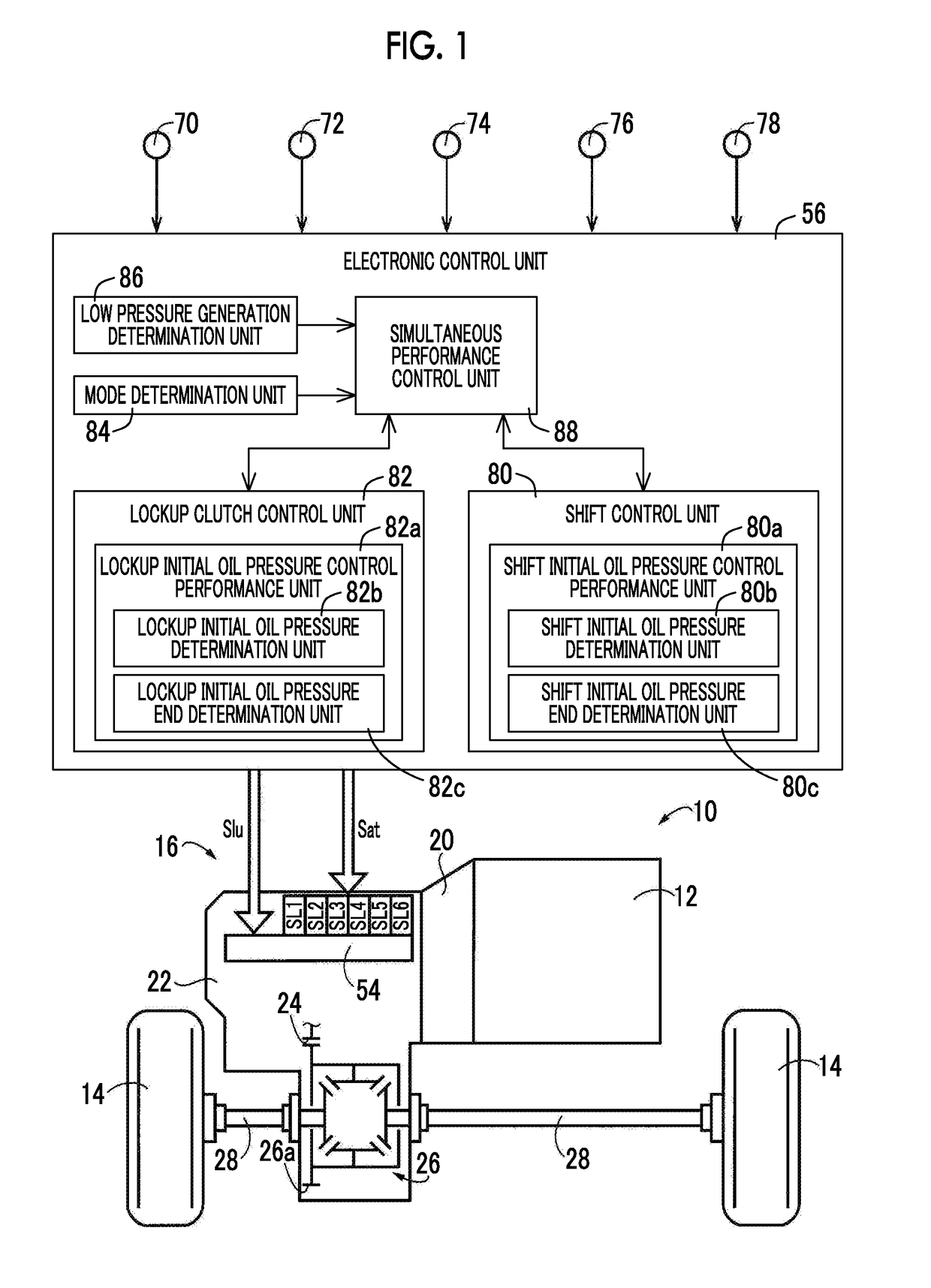 Control Apparatus for Vehicle and Control Method for Vehicle