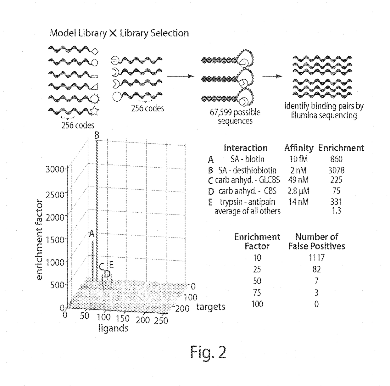 In situ interaction determination