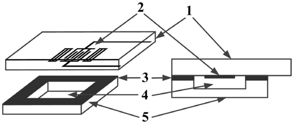 High-sensitivity surface acoustic wave absolute pressure sensor