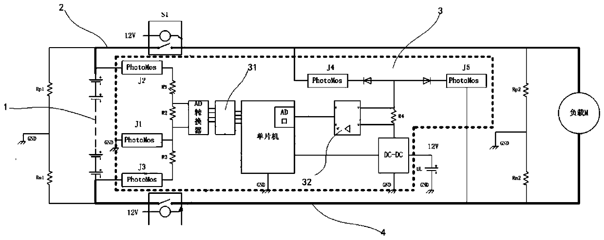 Efficient insulation electric leakage detection circuit and insulation electric leakage detection method