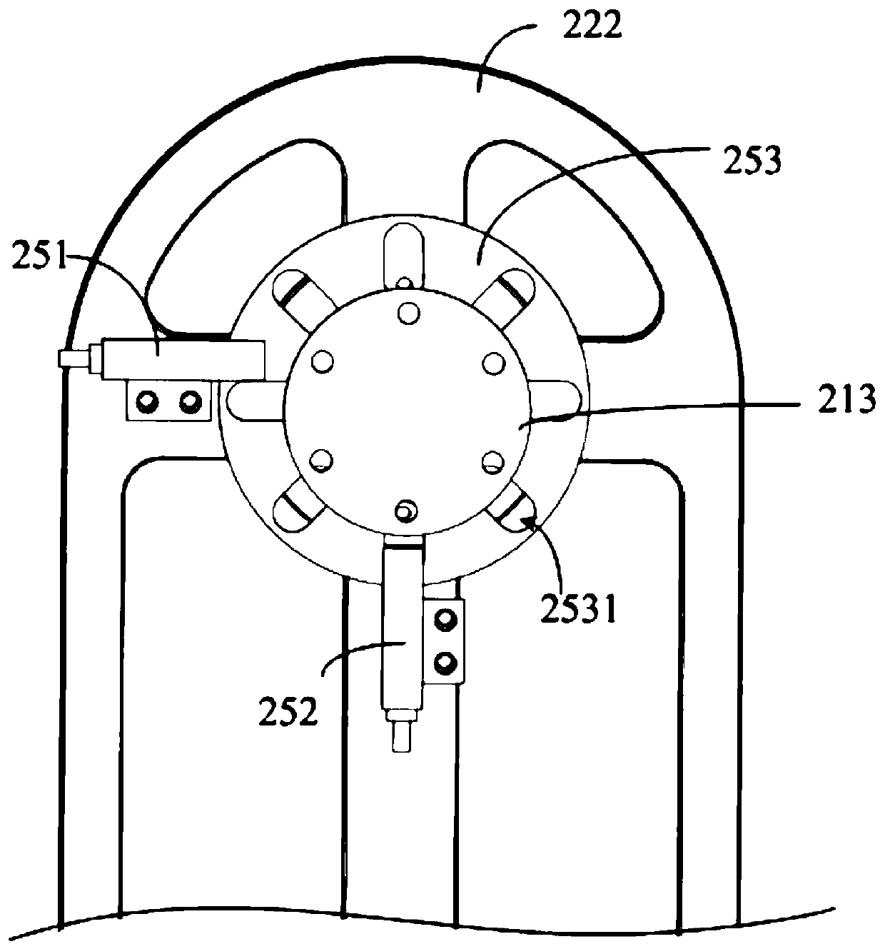 Automatic wire cable winding device