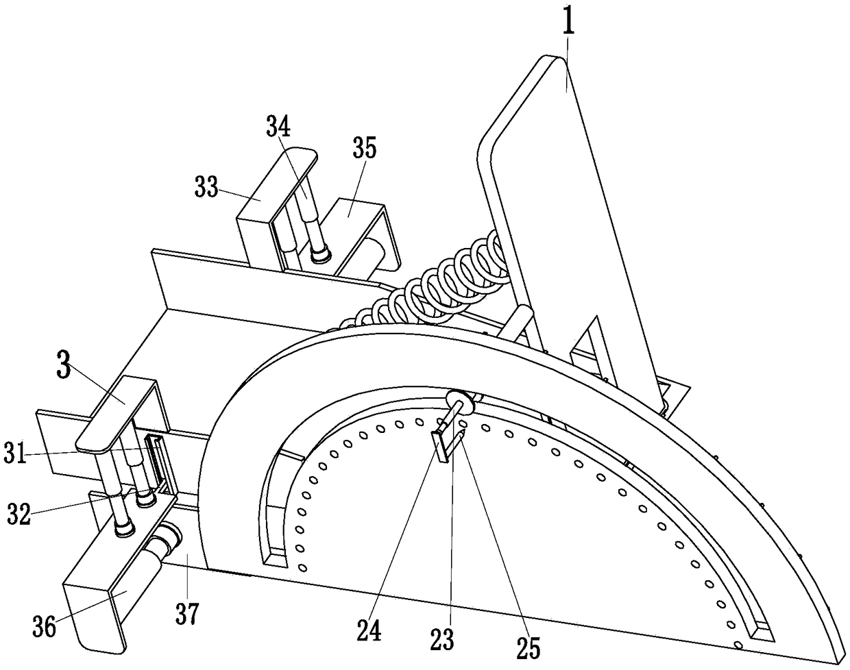 Mechanical part angle-nondestructive precision measurement equipment and precision measurement method