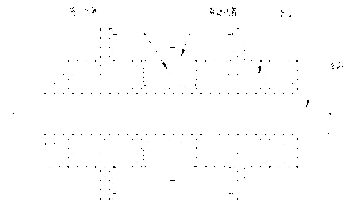 Sensor for monitoring metal abrasive particles in oil liquid on line and application method for sensor