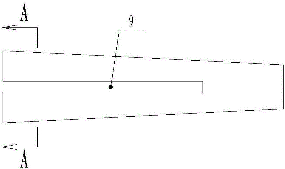 Electric net hardware fitting coated with dual-ingredient waterborne epoxy anticorrosive paint and preparation method of anticorrosive paint