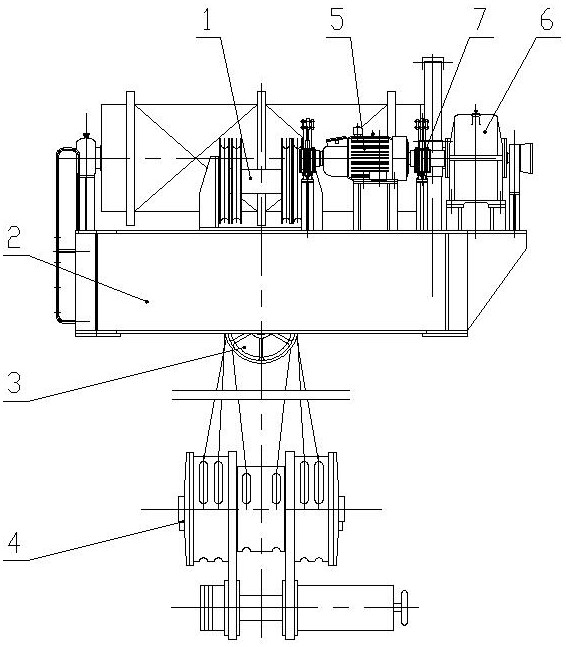 Real-time online monitoring system for health state of fixed winch hoist