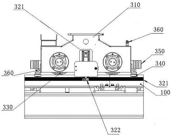 Device for storing and selling powdered or granular in-bag type material