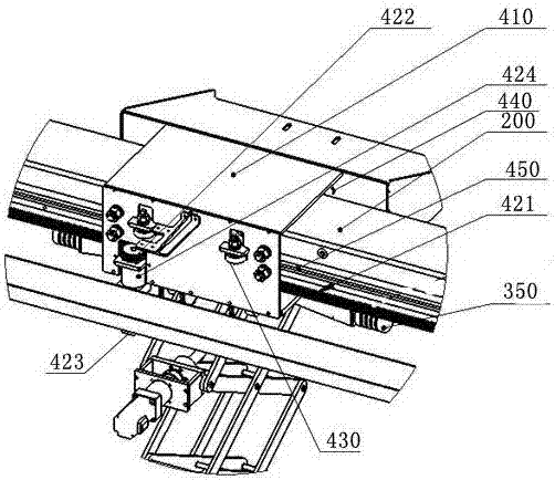 Device for storing and selling powdered or granular in-bag type material