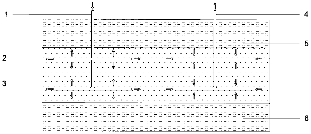 Carbon dioxide inhibitor-combined natural gas hydrate replacement mining method