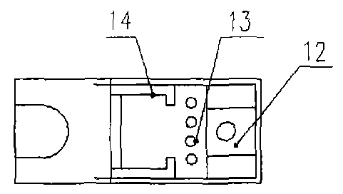 Miniature yarn tension measuring sensor