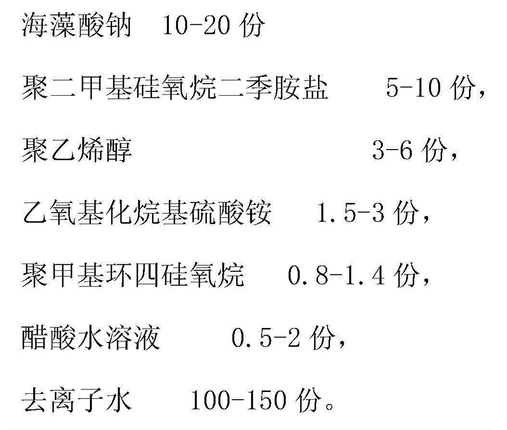 Novel electrostatic removal agent for textile materials and preparation method of novel electrostatic removal agent