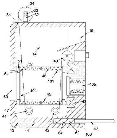 Wireless signal transmitter system for garbage conveying and use method thereof