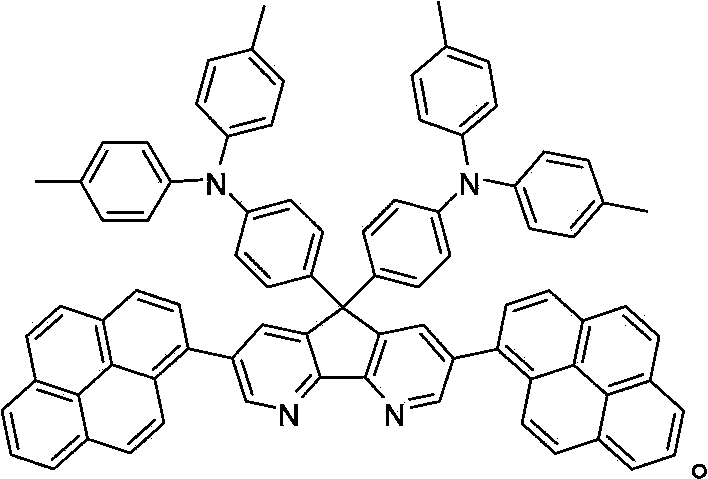 Organic semiconductor material, preparation method and electroluminescent device