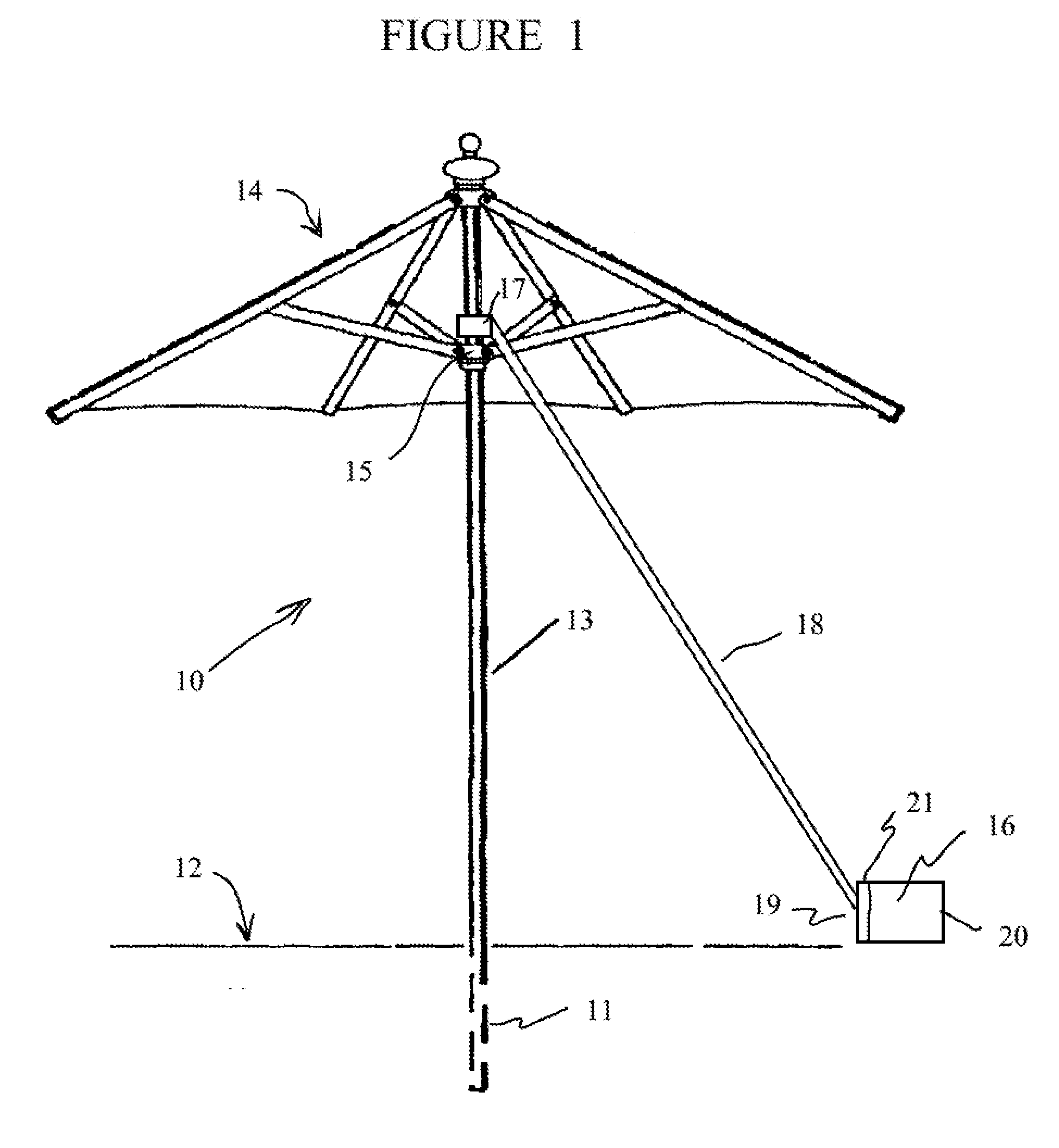 Anchor for beach umbrella