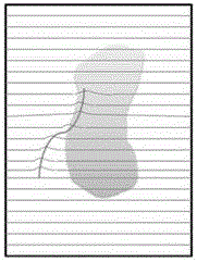 Three-dimensional pavement crack image generation system and method