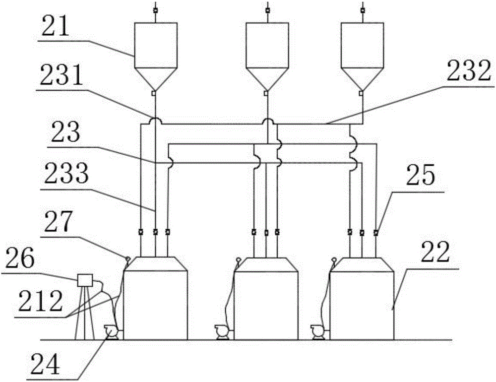 Automatic feeding system for water-based paint, and method for automatically feeding reaction kettle