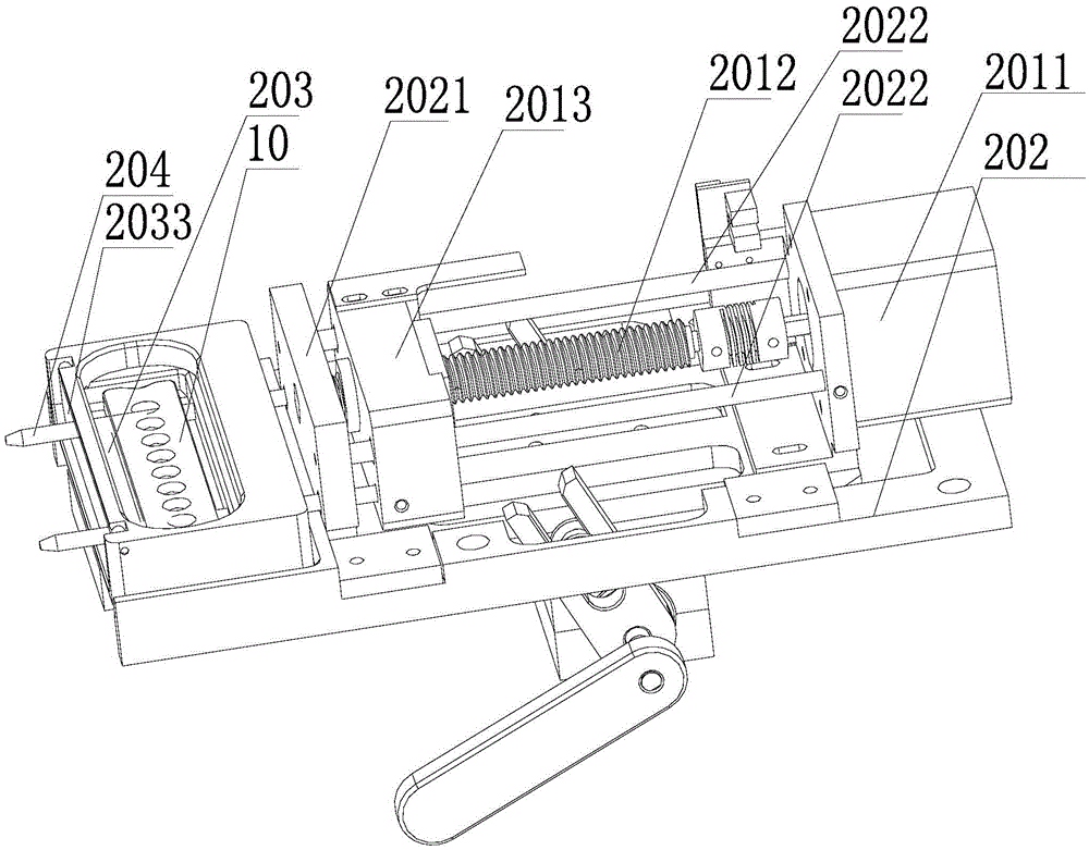 Pushing device of reagent detection strips and full-automatic detection equipment with pushing device