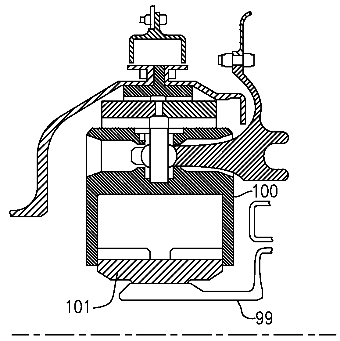 Geared gas turbine engine with oil deaerator and air removal