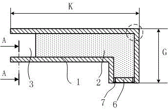 Assembling type composite inner wall corner