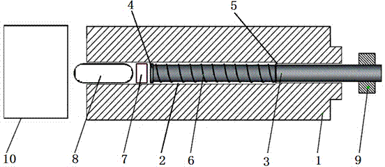 Device for simply detecting Brinell hardness of metal material