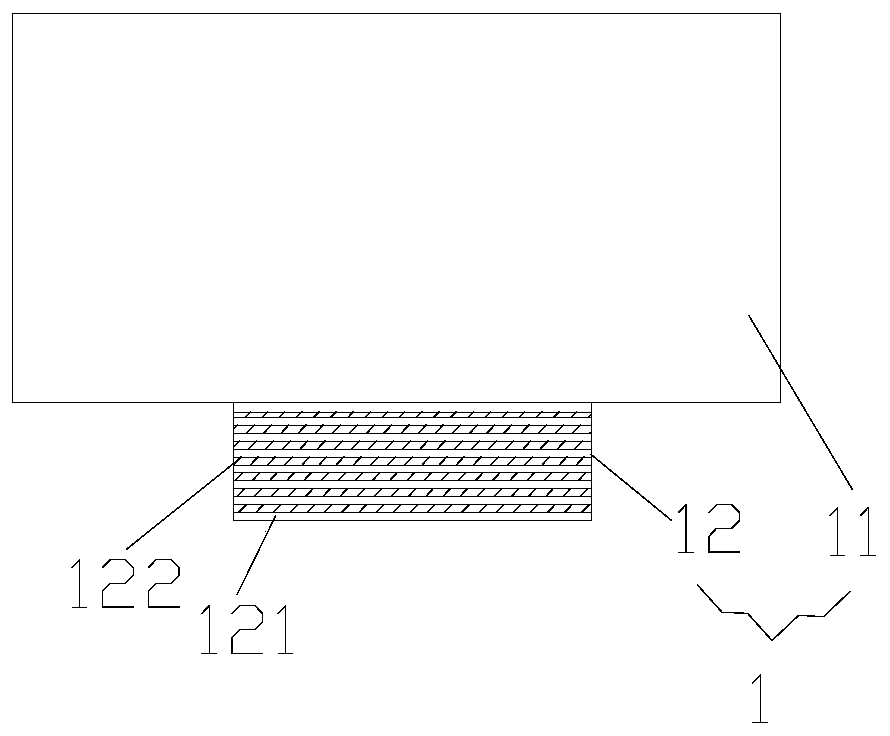 Convex double-layer pressure sensitive film based on MEMS process and FP cavity optical fiber acoustic sensor