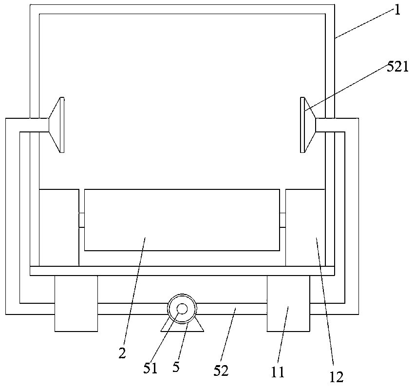 Cleaning device for concrete detection