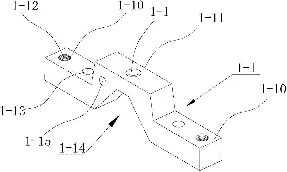 Rapid clamping and drilling mould for machining of side hole of round steel