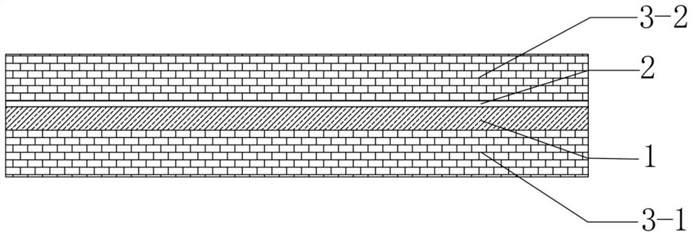 Low-voltage heating carbon fiber cloth/graphene composite material and preparation method thereof