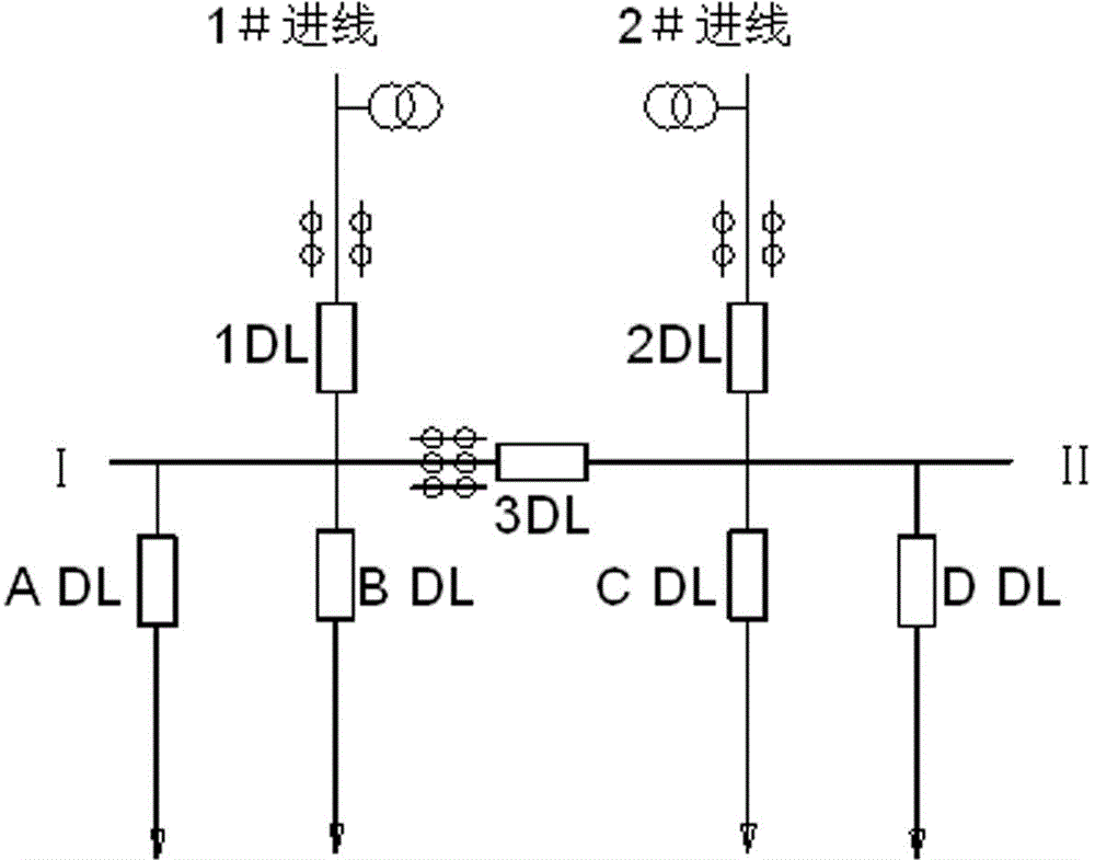 Distributed backup automatic switch device connecting method and backup automatic switch action method of distributed backup automatic switch device