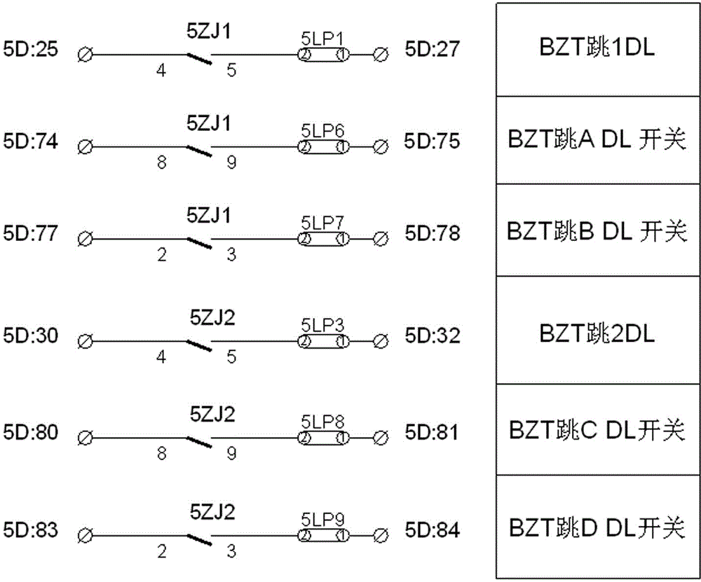 Distributed backup automatic switch device connecting method and backup automatic switch action method of distributed backup automatic switch device