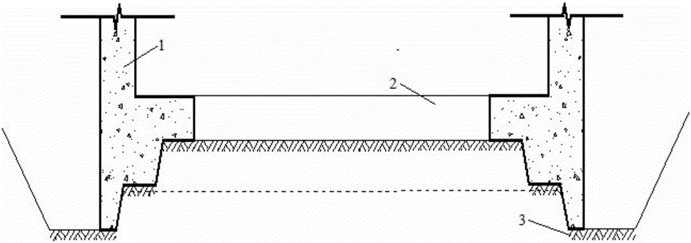 Prevention method for soft soil foundation settlement caused by open caisson manufacturing