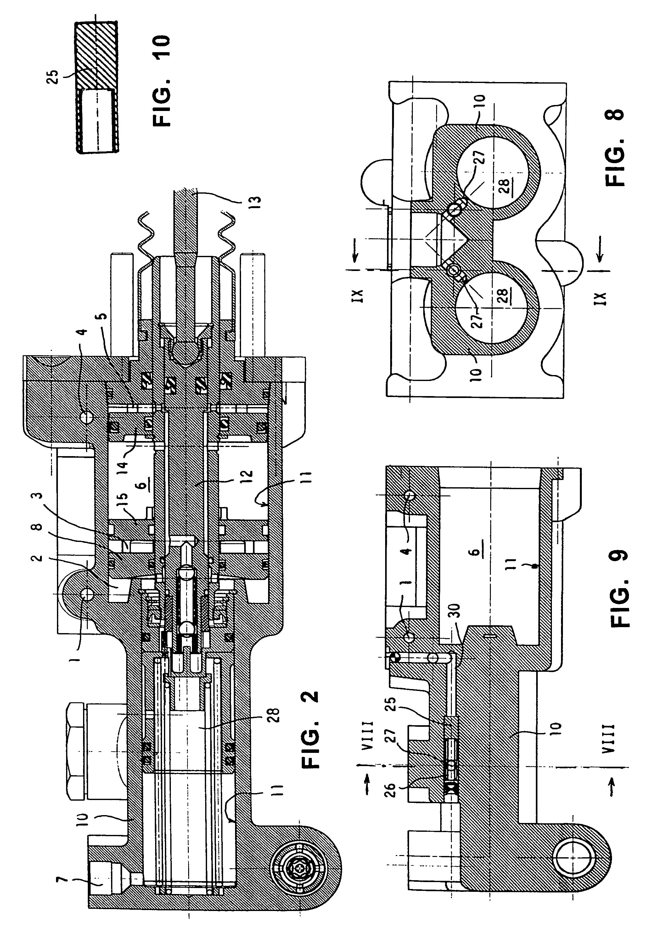 Hydraulic braking device having security provisions, for a farm tractor or a similar vehicle