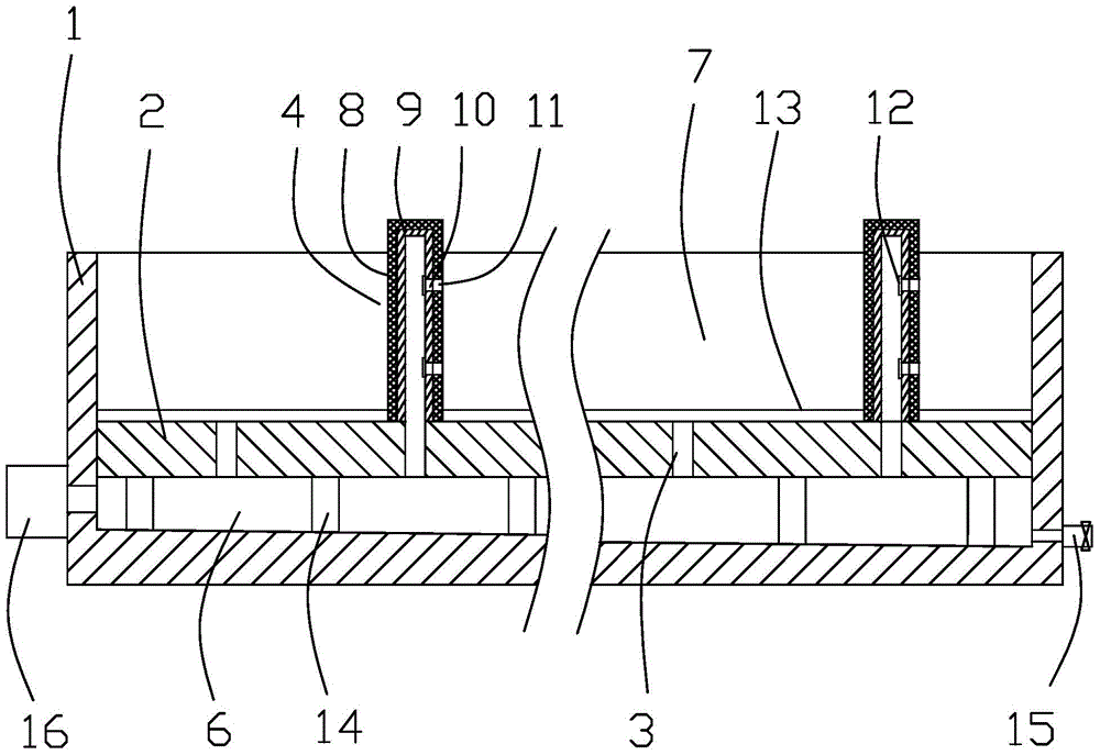 Treatment system for waste and filtrate in composting plant