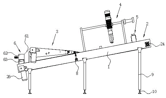 Improved separating device for power battery module for vehicle