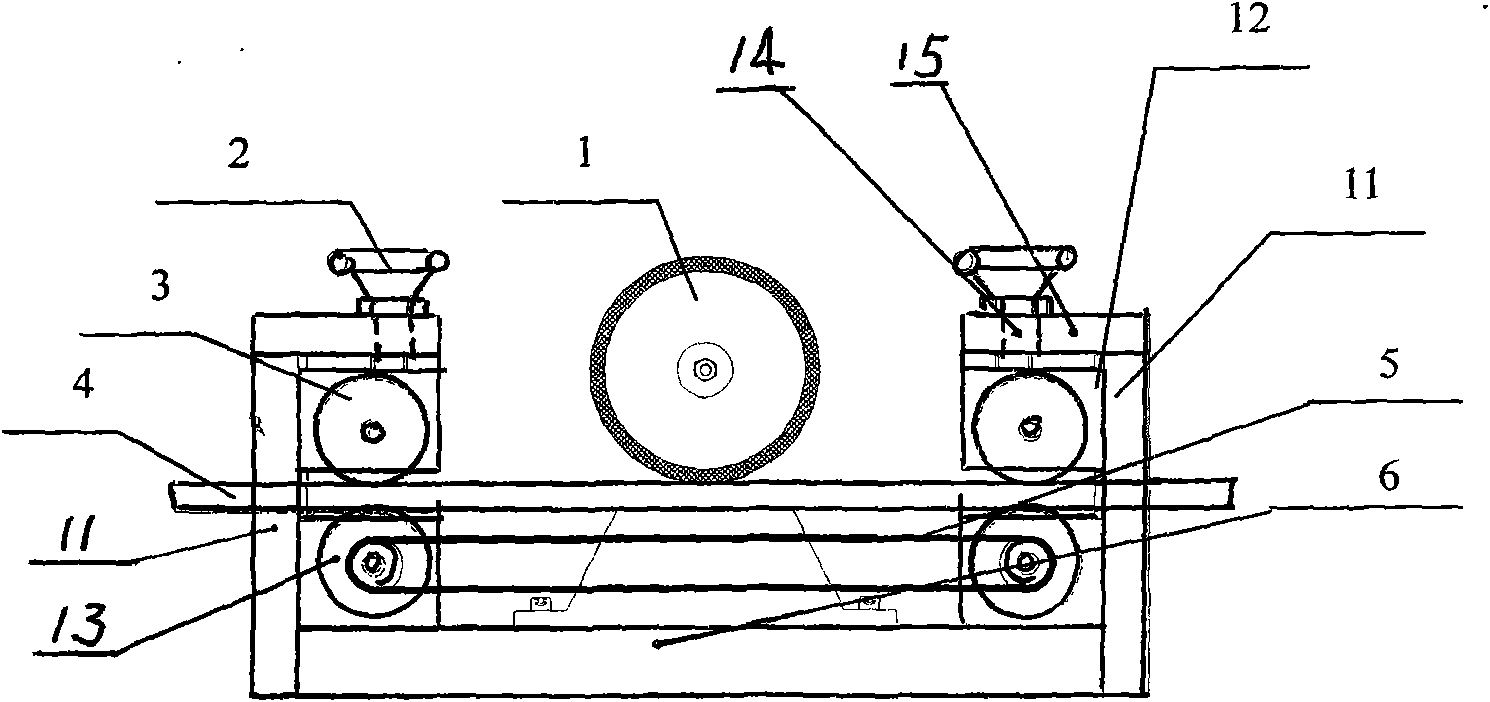 Precision grinding frock clamp, grinding method and product of coating scraper ceramic coating