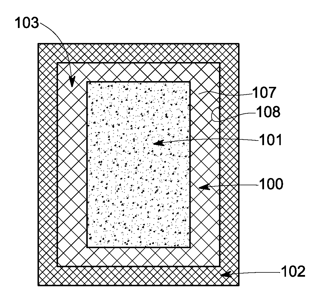 Wind turbine component having a lightweight structure