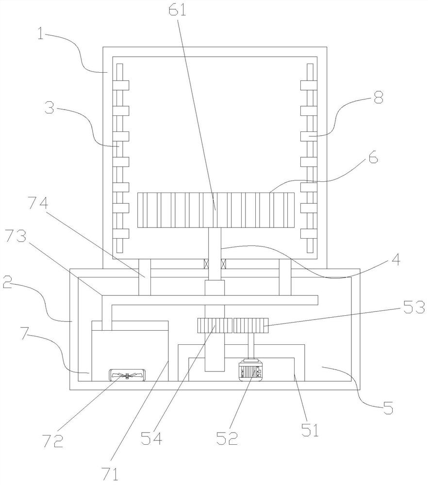 High-temperature chemical vapor deposition system and equipment