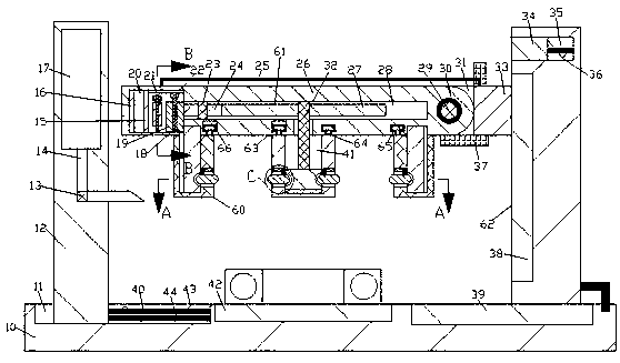 Bearing oiling auxiliary device