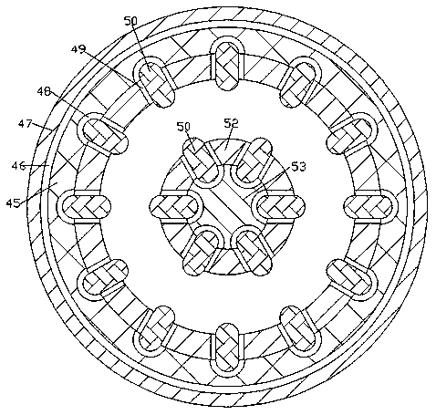 Bearing oiling auxiliary device