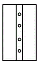 Submerged-arc welding straight welded pipe diameter expansion outer fan-shaped block for deep sea and surface protection method thereof