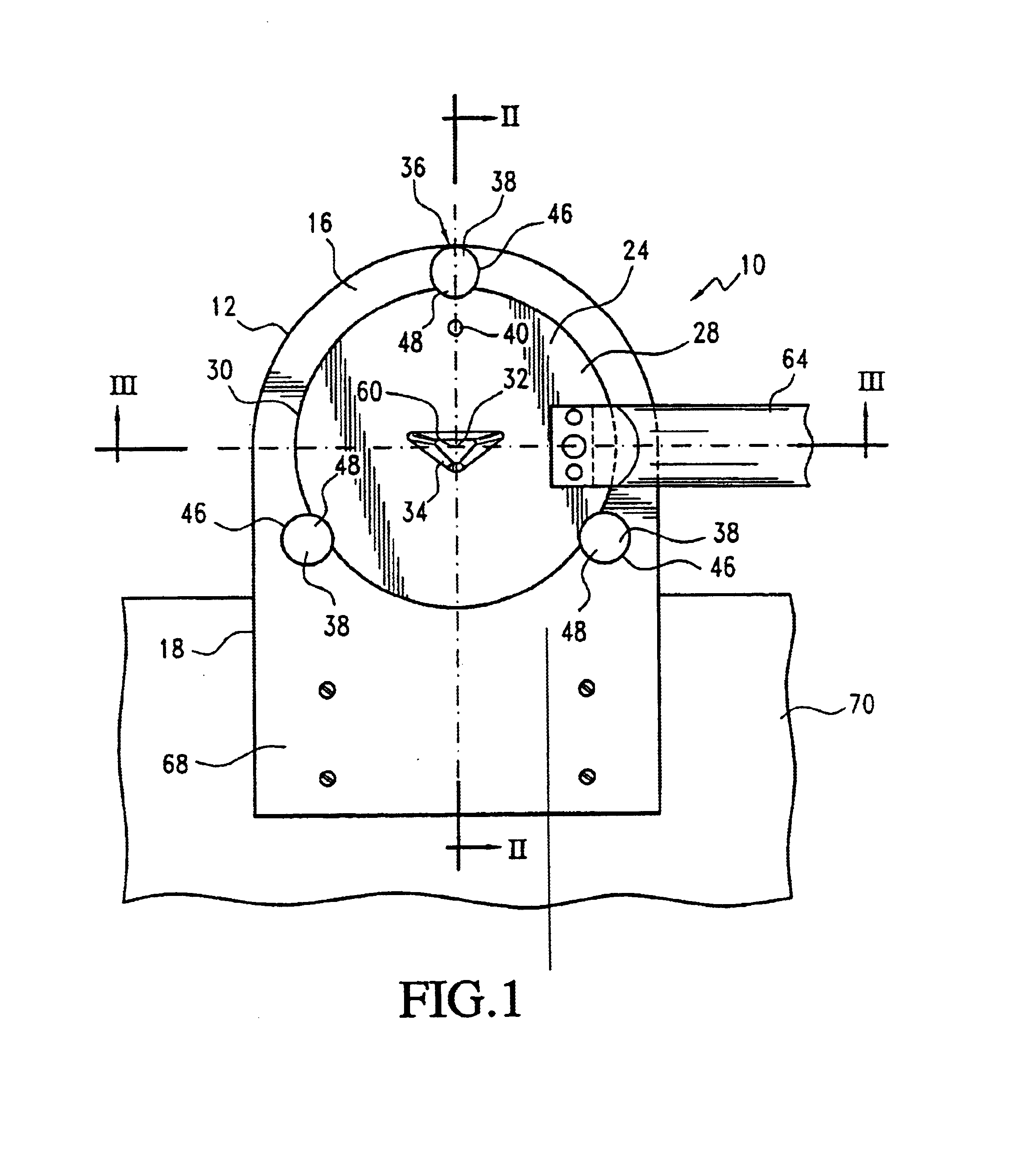 Rotary torsion cutting apparatus