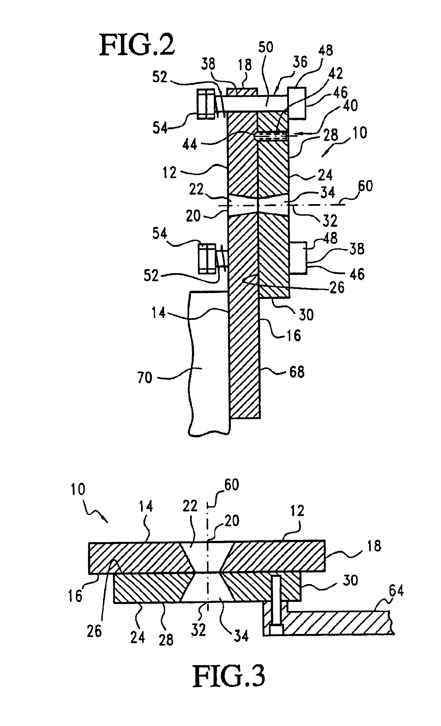 Rotary torsion cutting apparatus