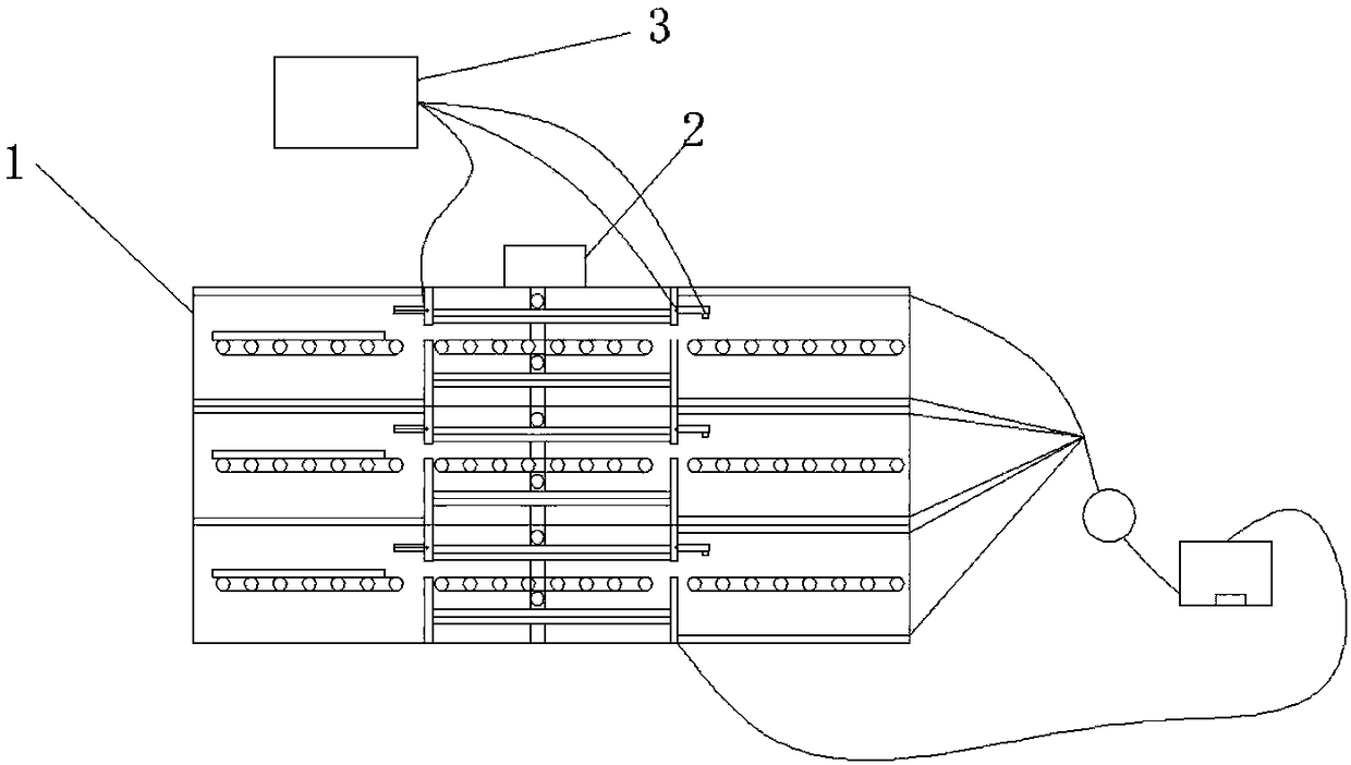 Laminated glass forming device